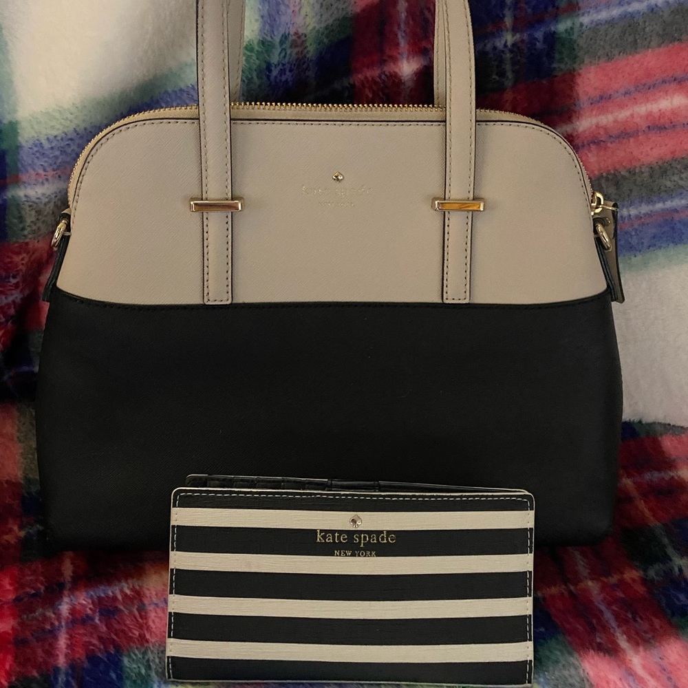 Kate spade handbag and wallet